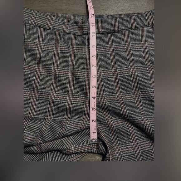 Modcloth Timeless Tailoring Plaid Cropped Pants Size 6 - Picture 6 of 16
